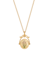 fable-england-l-initial-lavender-gold-halskette-initial image 6