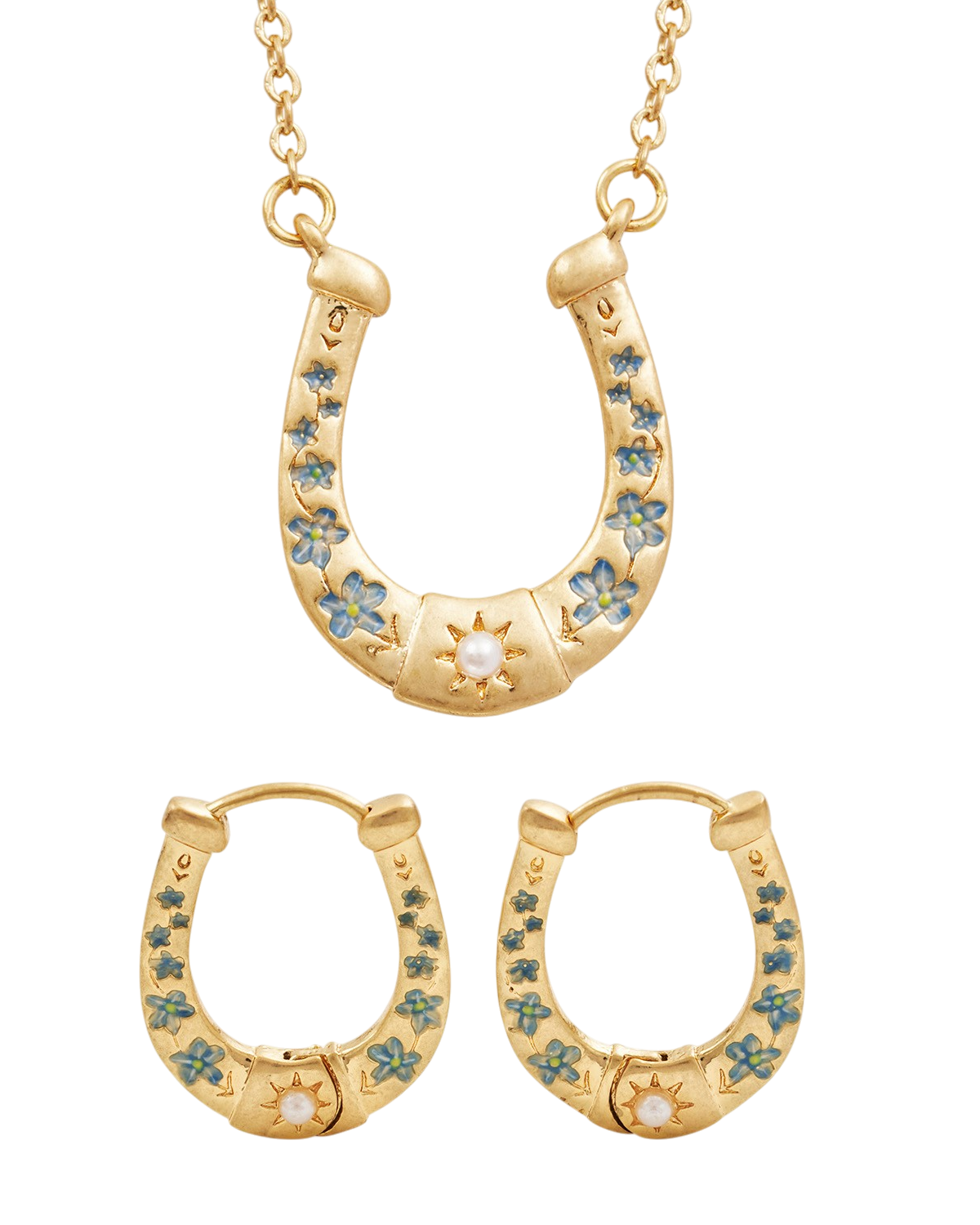 fable-england-lucky-in-love-schmuckset-gold-hufeisen image 1