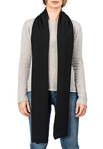 dalle-piane-scarf-uni-kaschmir-woll-mix-schal-schwarz image 8