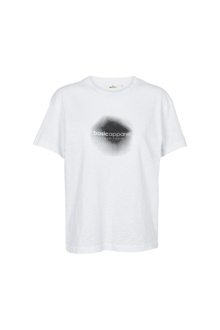basic-apparel-jody-logo-t-shirt-damen-wei-bio-baumwolle image 1