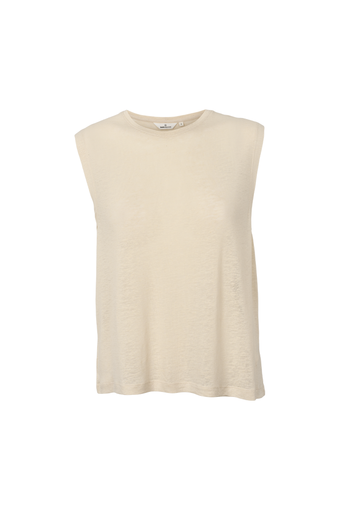 basic-apparel-ashly-tank-top-summer-sand-leinenmix image 4