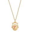 fable-england-t-initial-tulip-halskette-gold-spinner-tulpe image 4