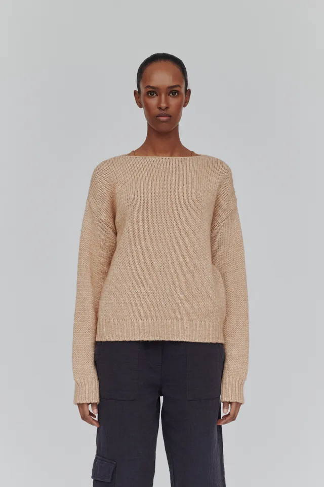 basic-apparel-kerala-boat-neck-ba267-04-pullover-rugby-tan-merino image 1