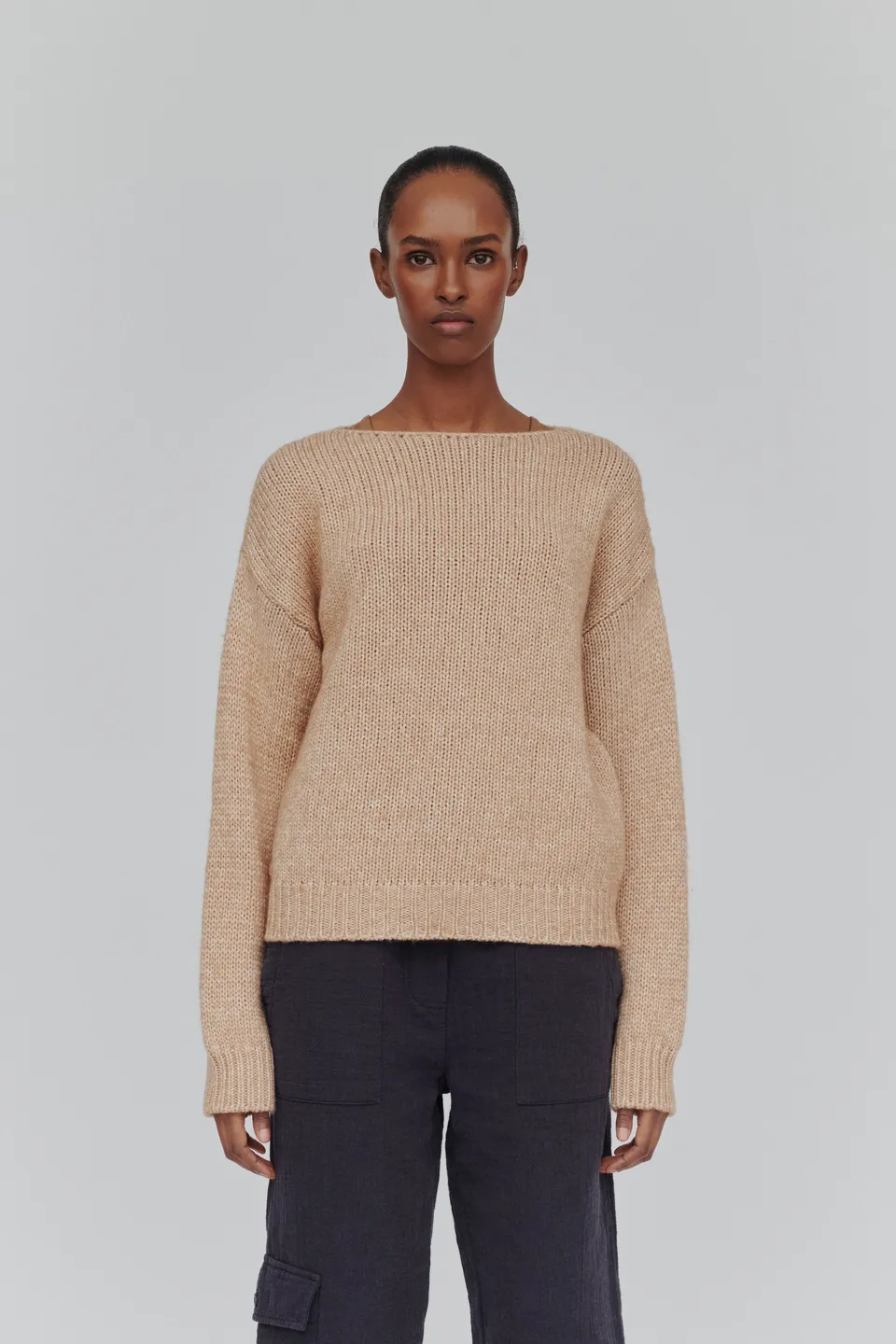 basic-apparel-kerala-boat-neck-ba267-04-pullover-rugby-tan-merino image 1