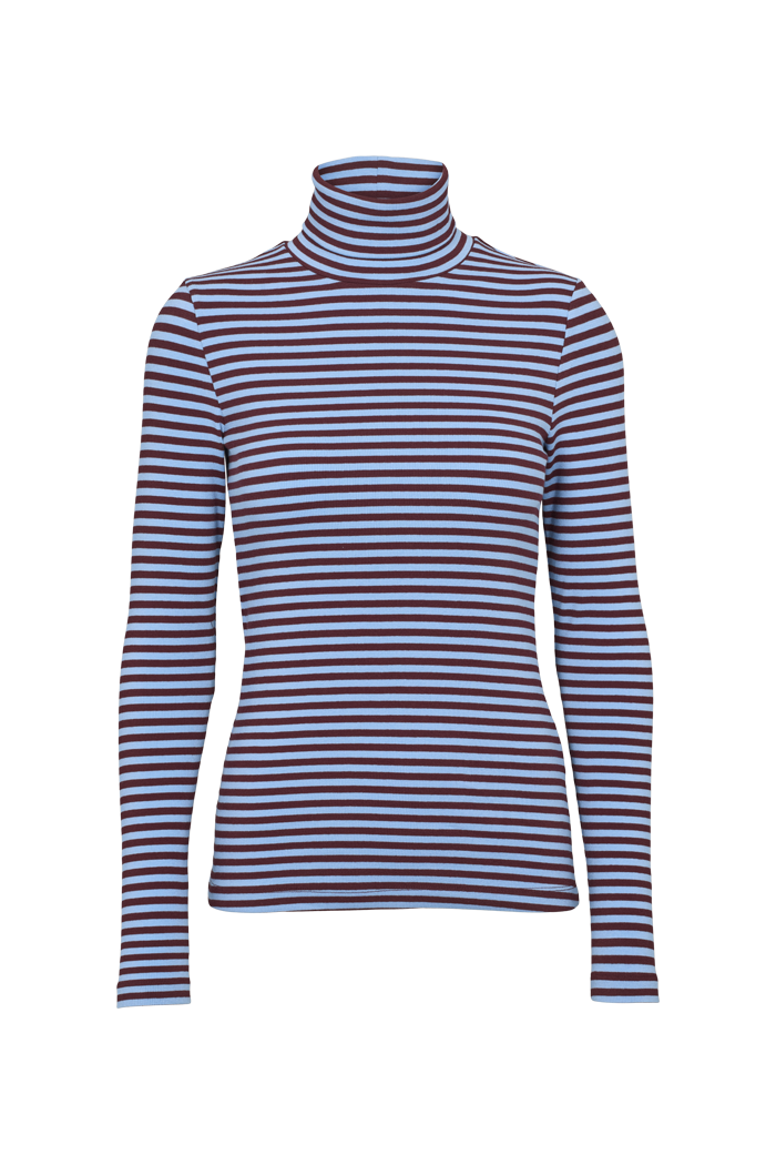 basic-apparel-ludmilla-high-neck-top-bordeaux-bio-baumwolle image 4