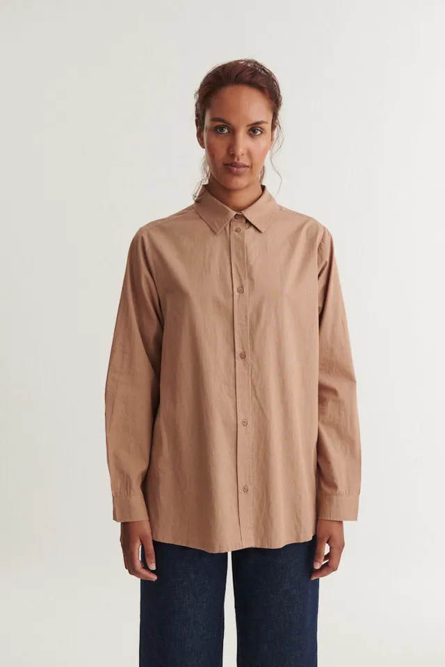 basic-apparel-silje-ls-shirt-baumwollbluse-portobella-bio-baumwolle image 1