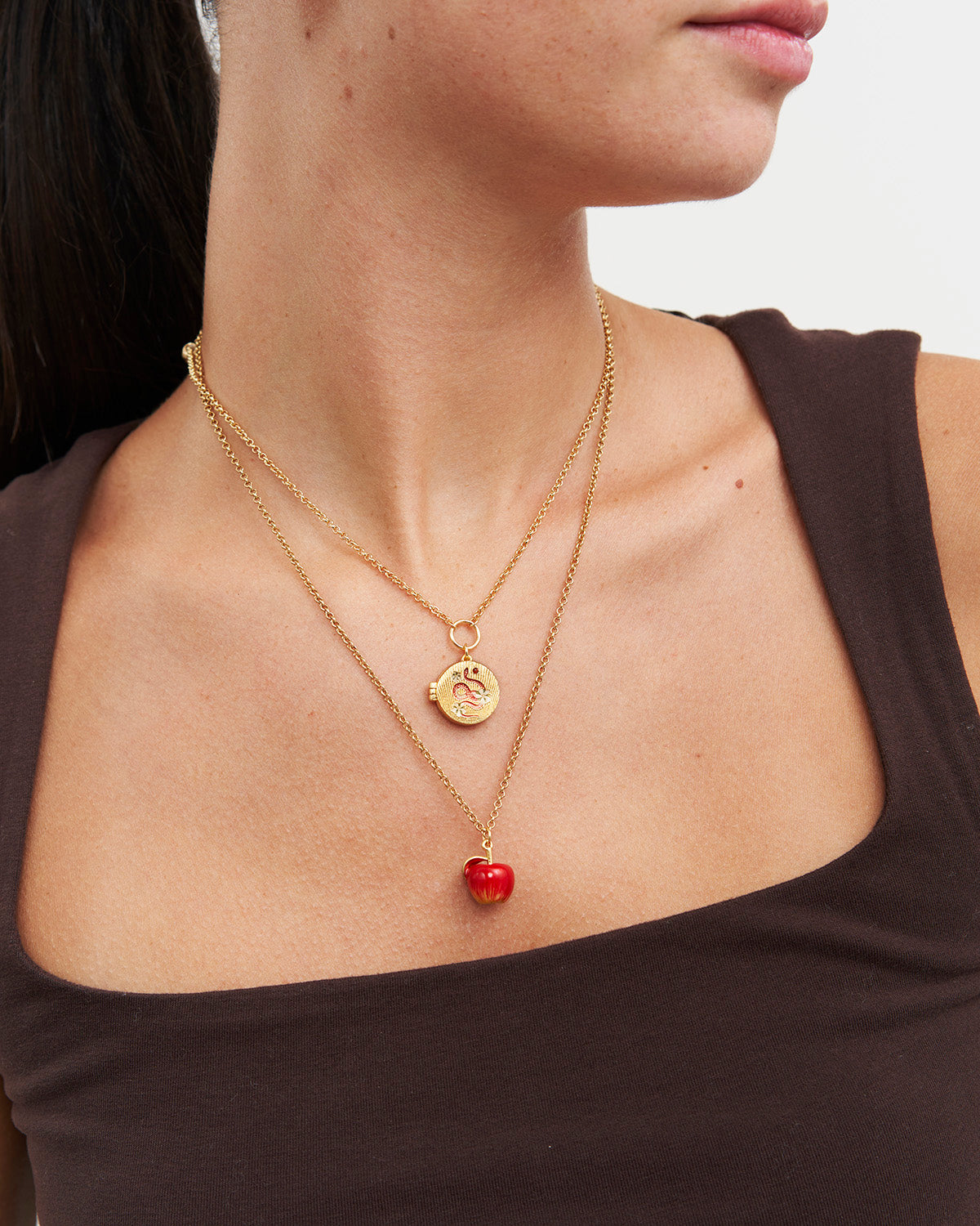 fable-england-jewellery-apple-necklace-halskette-gold-apfel image 2