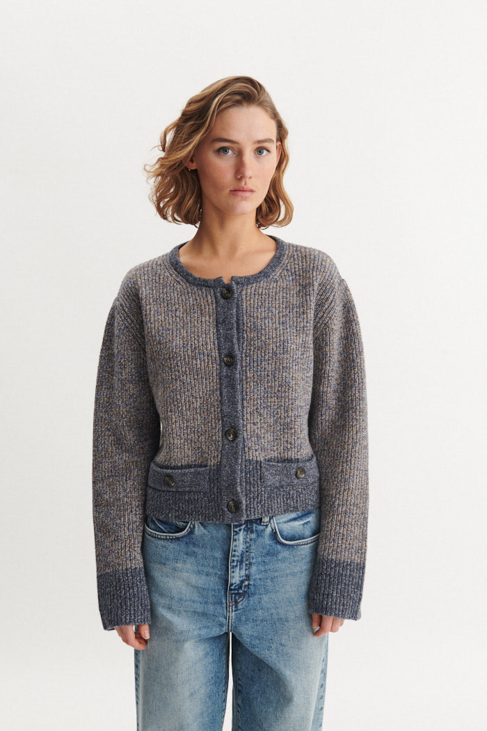 basic-apparel-randi-cardigan-strickjacke-portabella-wollmix image 1
