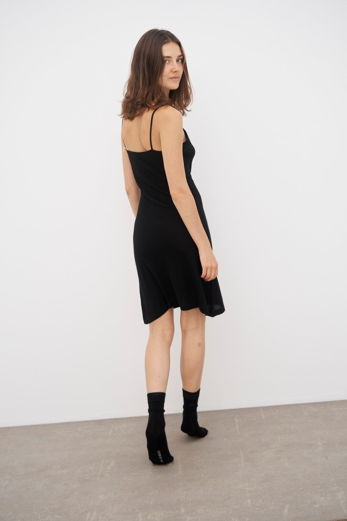care-by-me-ingrid-dress-kaschmirkleid-schwarz-100-kaschmir image 2
