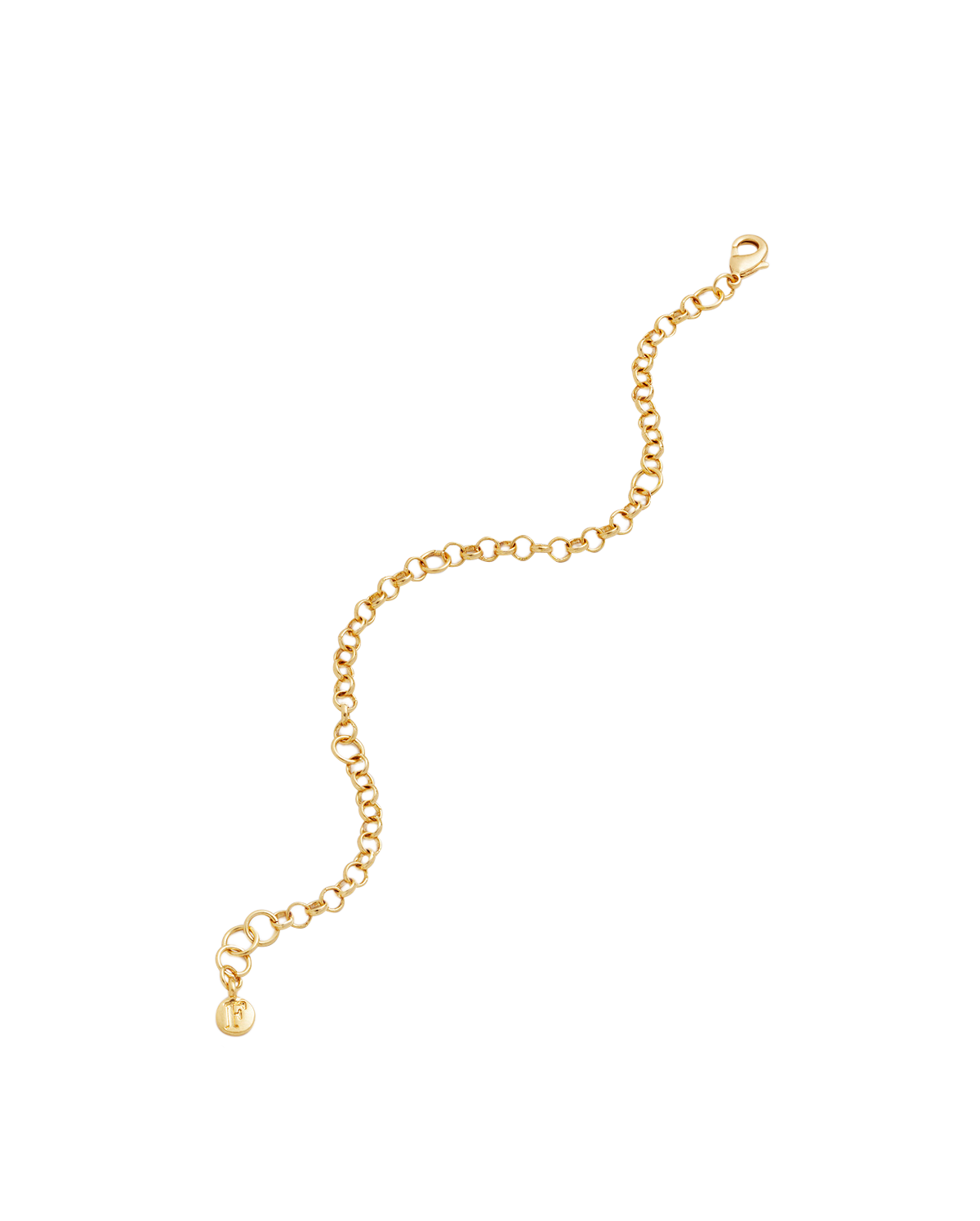 fable-england-jewellery-gold-lucky-clover-pearl-charm-bracelet-armband-gold image 5