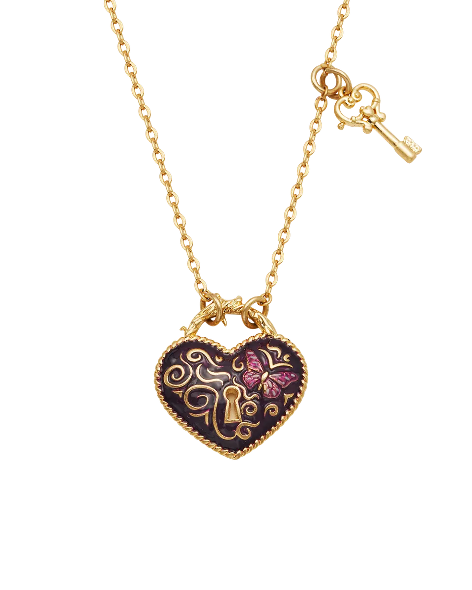 fable-england-eve-heart-lock-halskette-gold-herz image 1