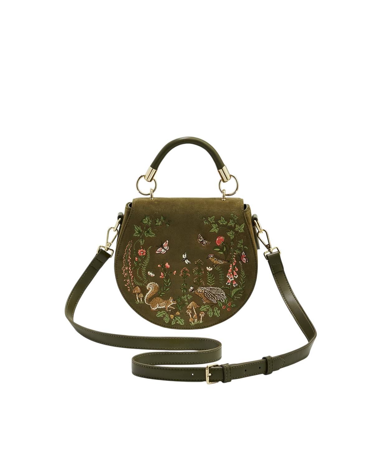 fable-england-charlotte-satteltasche-handtasche-khaki-stickerei image 3