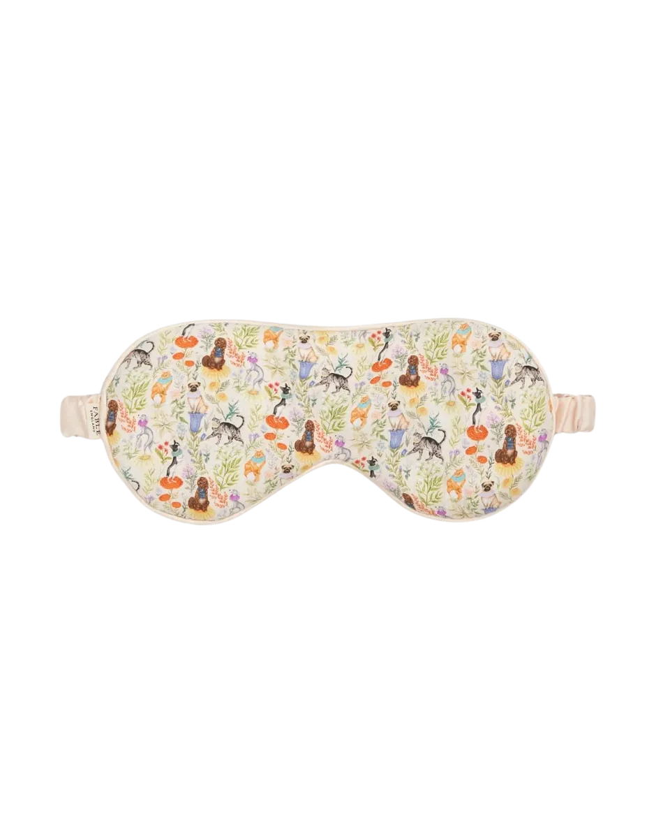 fable-england-pet-portraits-schlafmaske-gr-n-viskose image 1