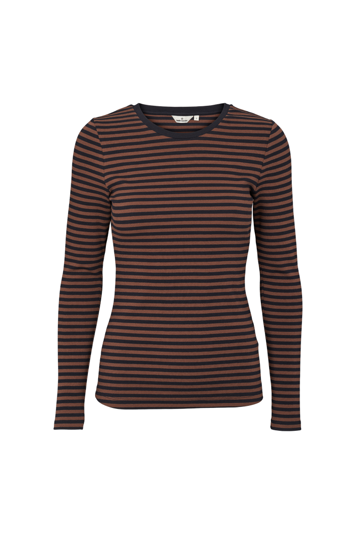 basic-apparel-ludmilla-ls-tee-langarmshirt-carafe-bio-ripp image 5