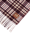 fable-england-check-cape-schal-karamell-schoko-oversize image 5