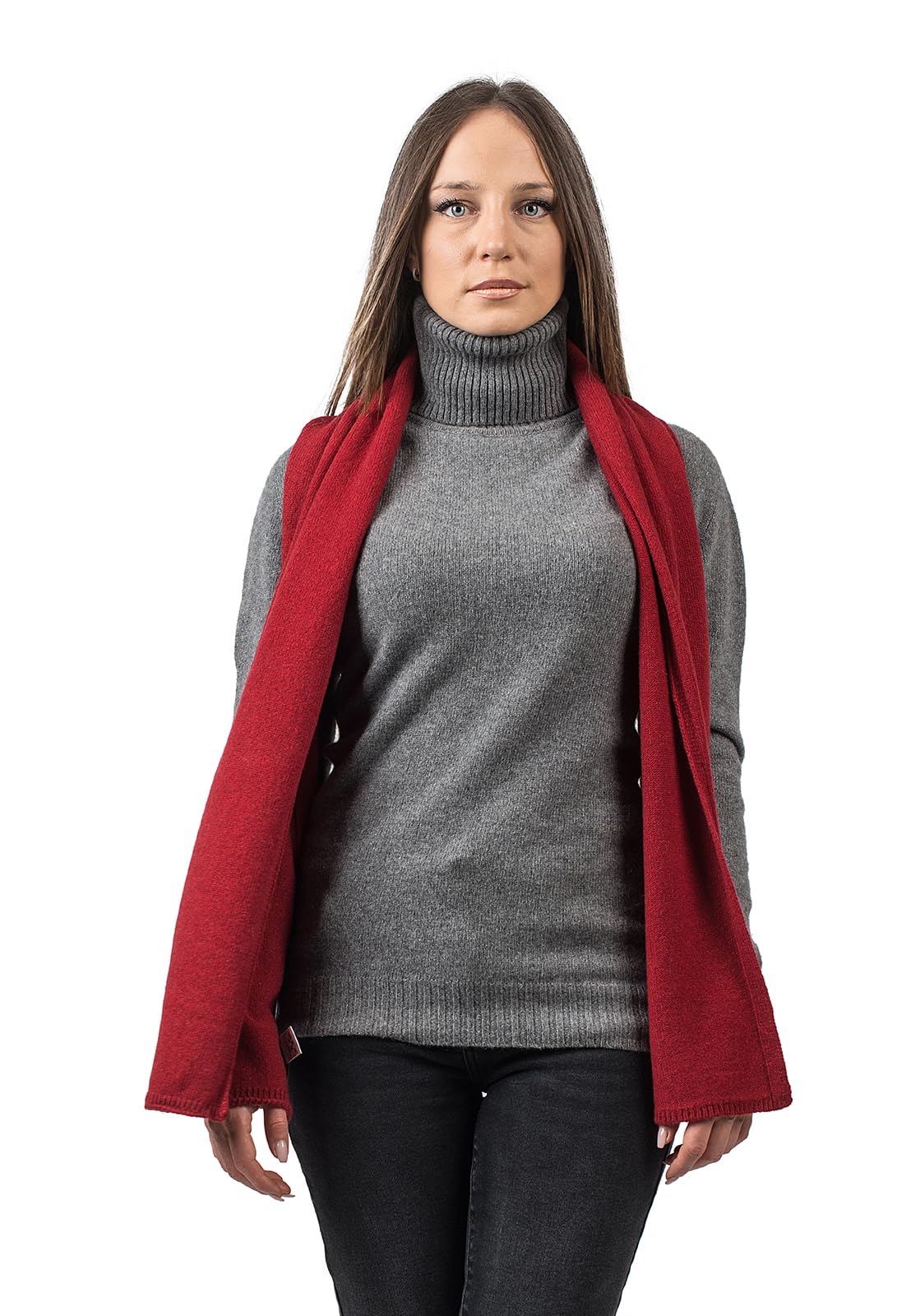 dalle-piane-cashmere-scarf-damen-schal-beige-regenerierter-kaschmir image 5