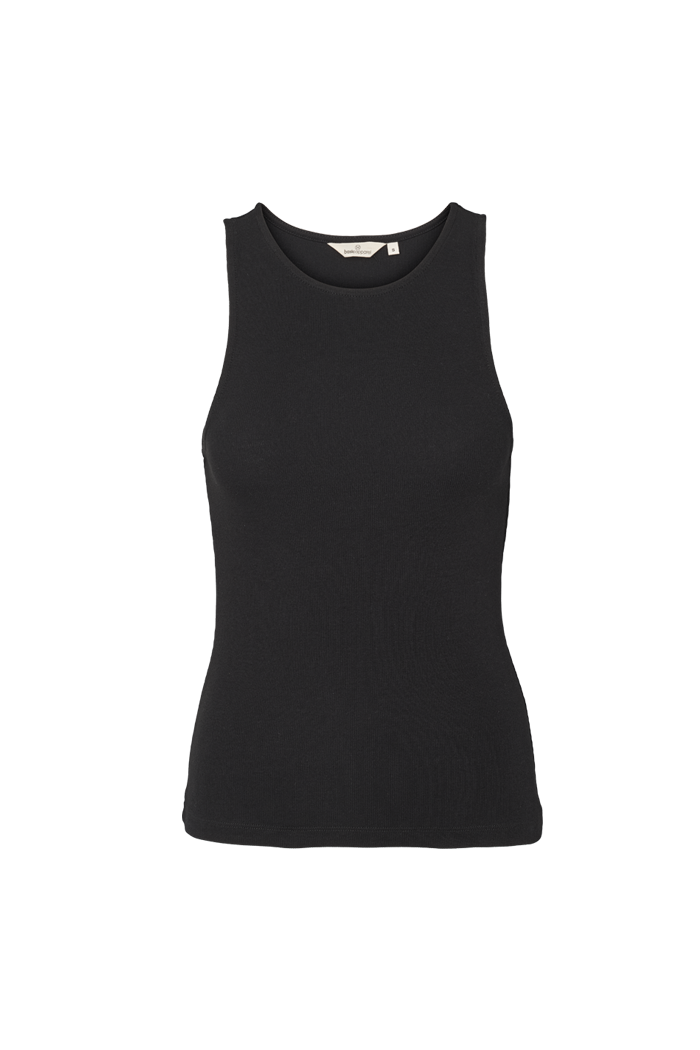 basic-apparel-ludmilla-top-tanktop-schwarz-bio-baumwolle image 1