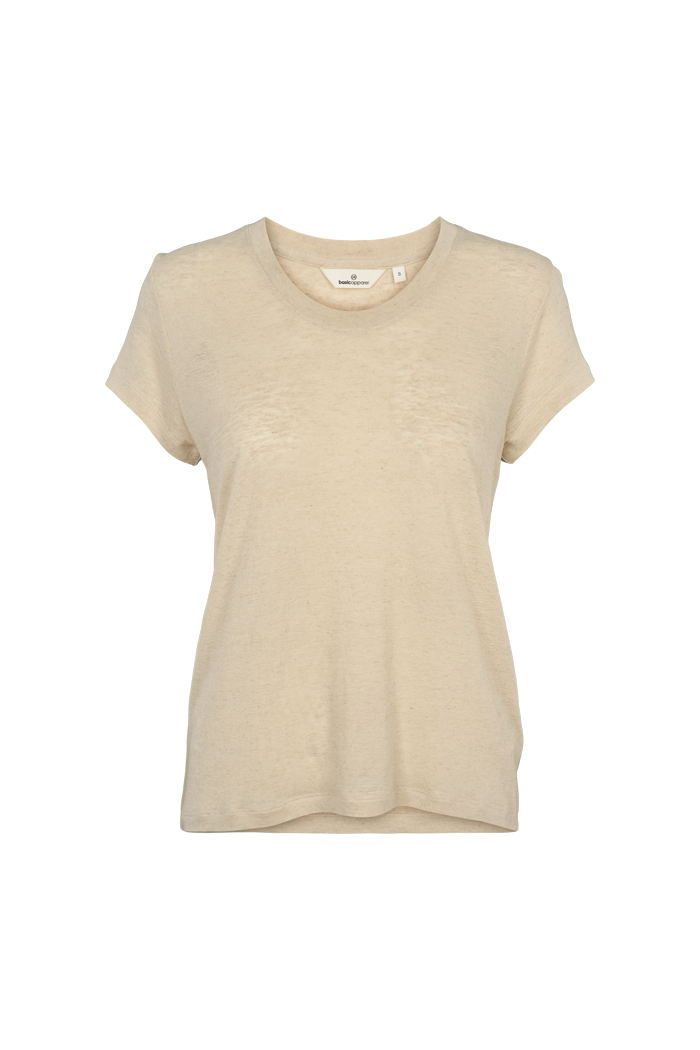 basic-apparel-ashly-ss-tee-summer-sand-leinen image 5