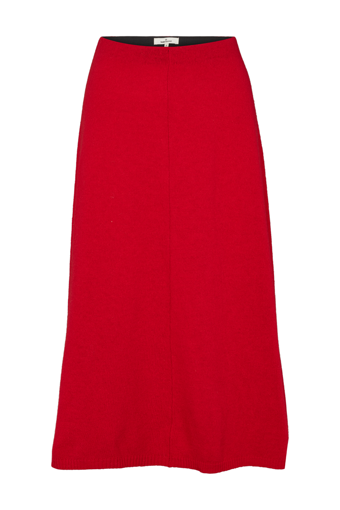 basic-apparel-lise-3-4-strickrock-high-risk-red-recycelte-wolle image 4