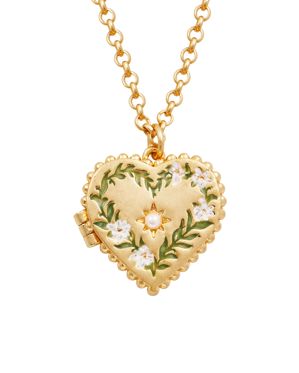 fable-england-gold-jasmine-heart-locket-kette-herz image 1