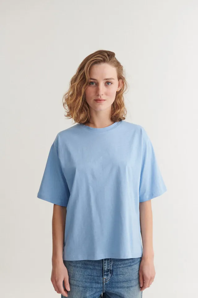 basic-apparel-raja-tee-t-shirt-frozen-fjord-bio-baumwolle image 1