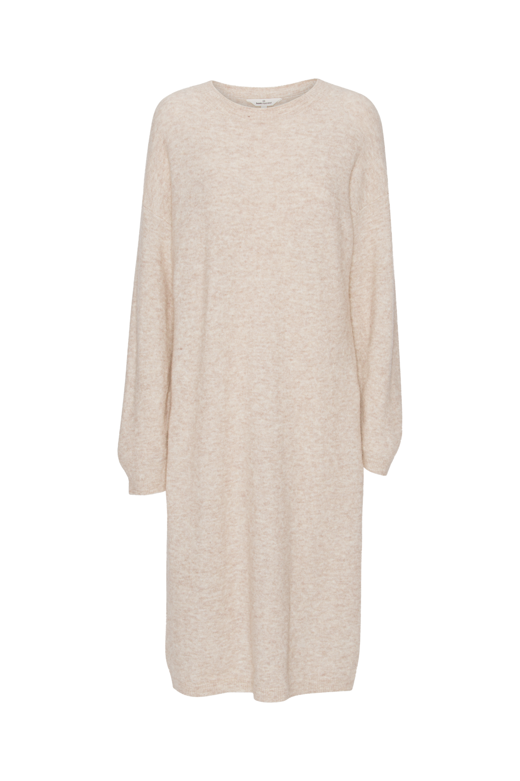 basic-apparel-claudine-long-dress-strickkleid-brazilian-sand image 1