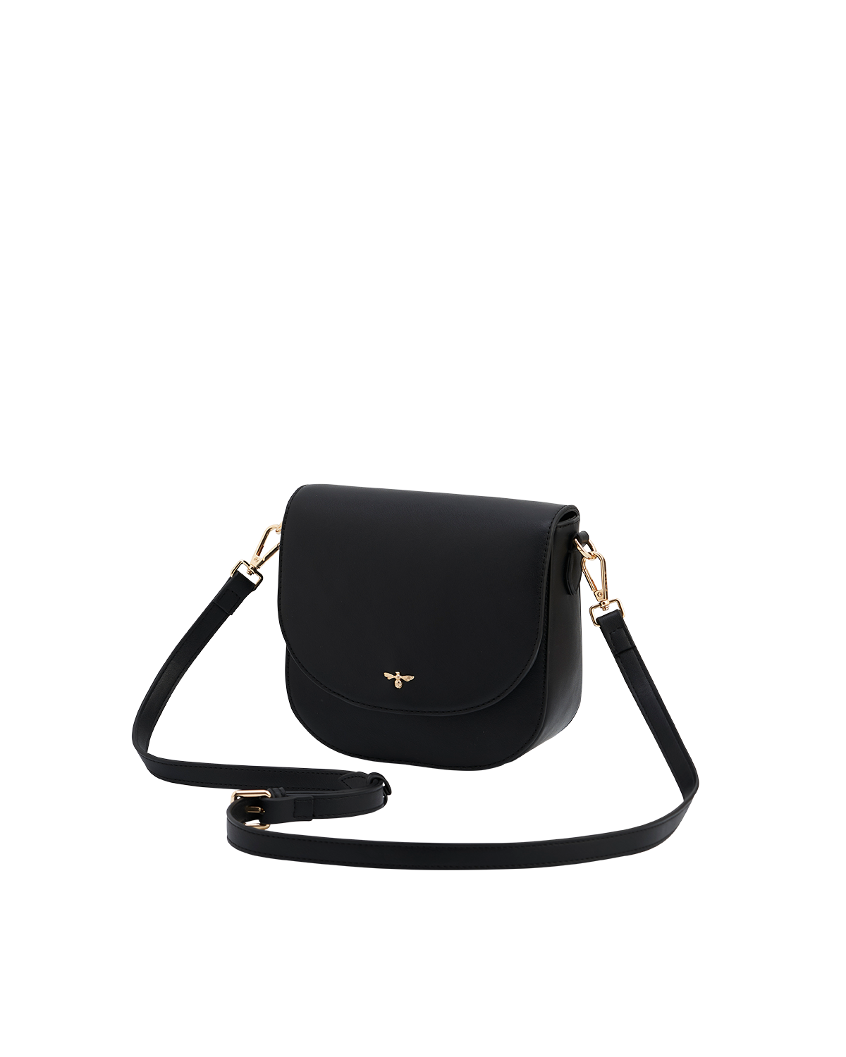 fable-england-beth-saddle-crossbody-tasche-schwarz-sattel image 3