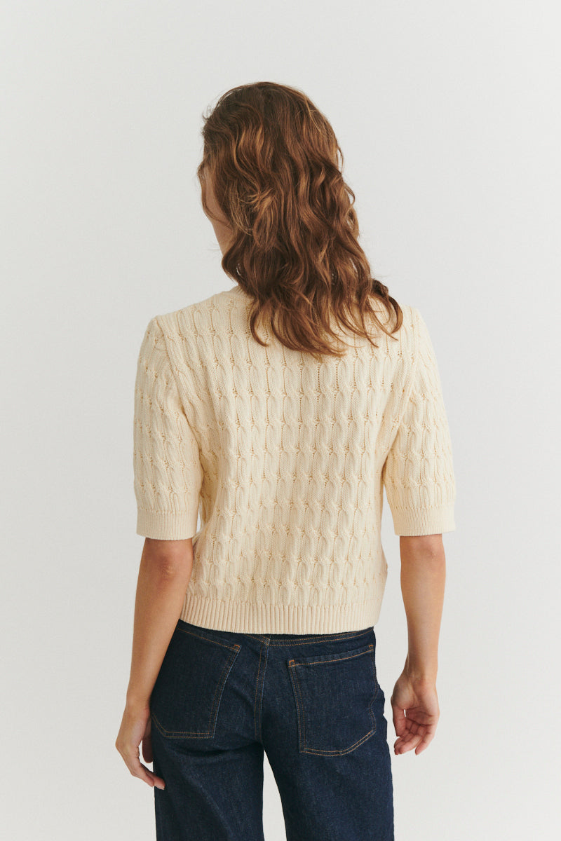 basic-apparel-minie-cardigan-strickjacke-whisper-white-bio-baumwolle image 4