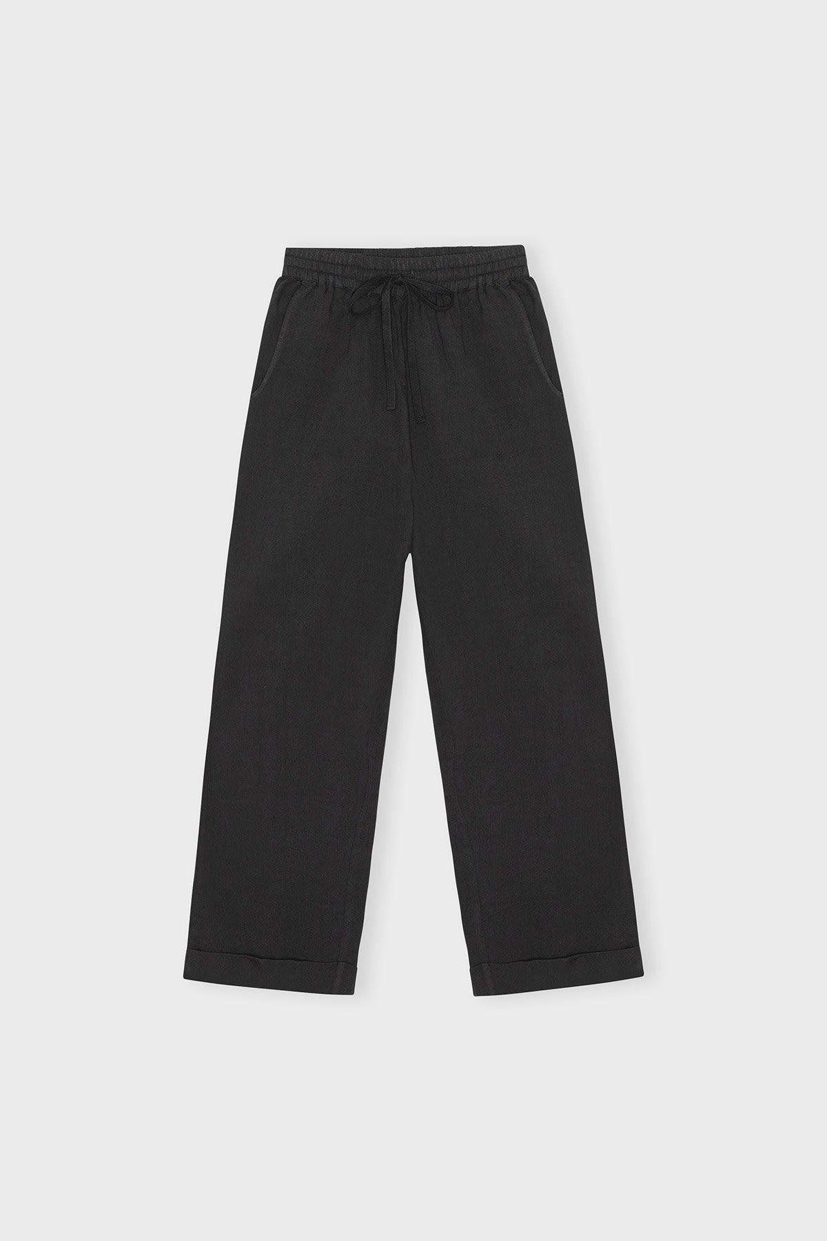 care-by-me-cecilie-hose-damen-schwarz-leinen image 6