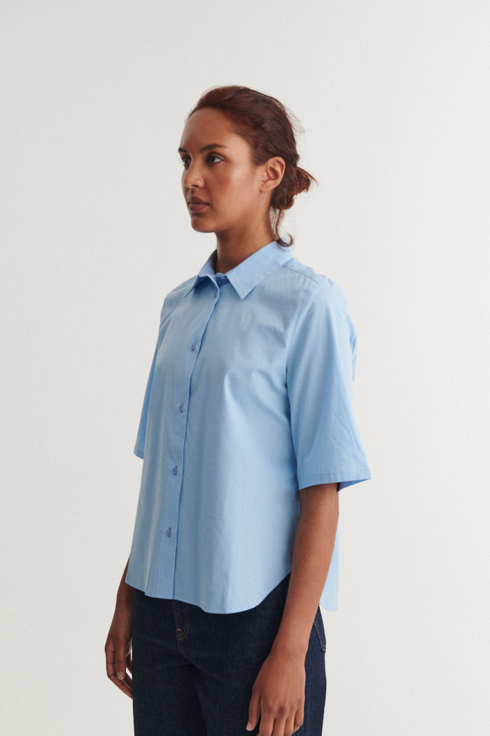 basic-apparel-silje-ba416-bluse-damen-frozen-fjord-kurzarm-bio image 2