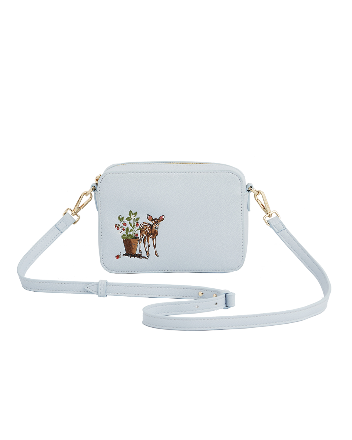 fable-england-charlotte-camera-bag-blau-erdbeer-stickerei image 1