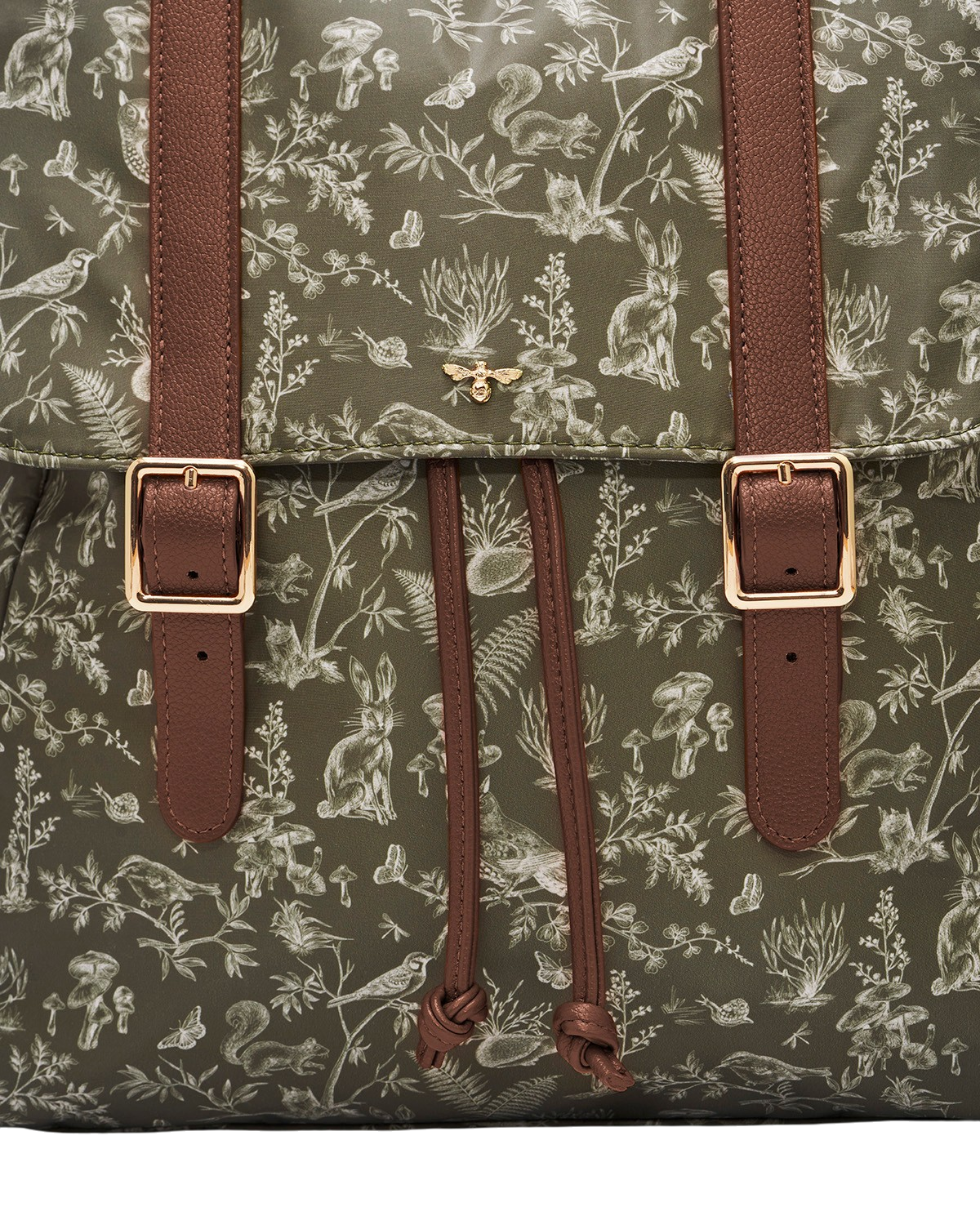 fable-england-flora-orla-rucksack-khaki-laptop image 7