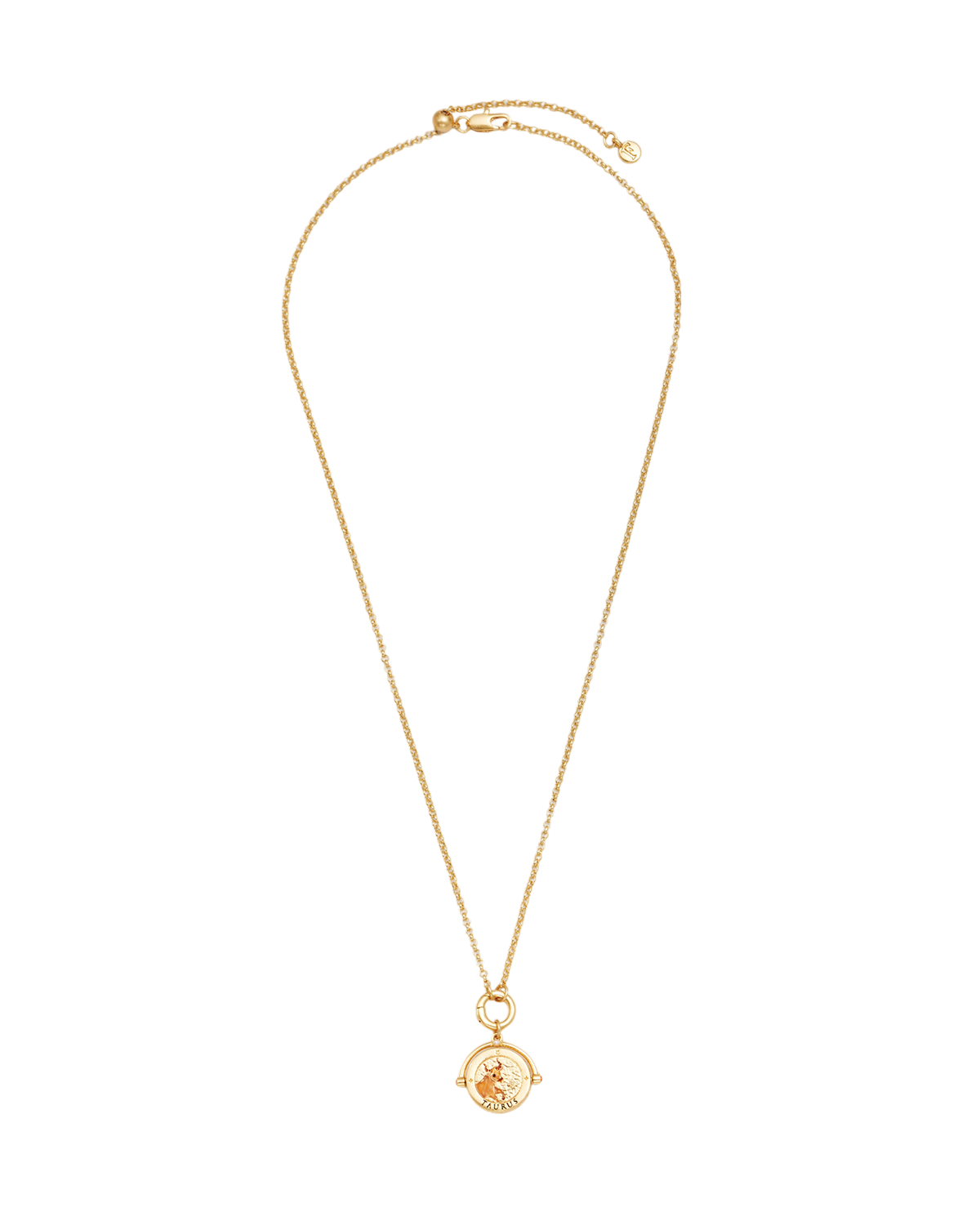 fable-england-taurus-zodiac-spinner-kette-gold-stier image 6