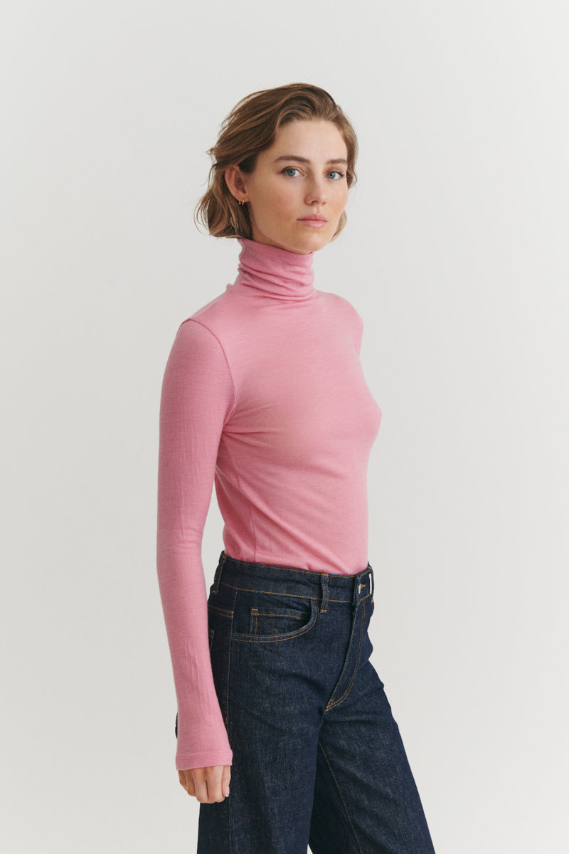 basic-apparel-rinja-t-neck-rollkragenshirt-cashmere-rose-wolle image 3