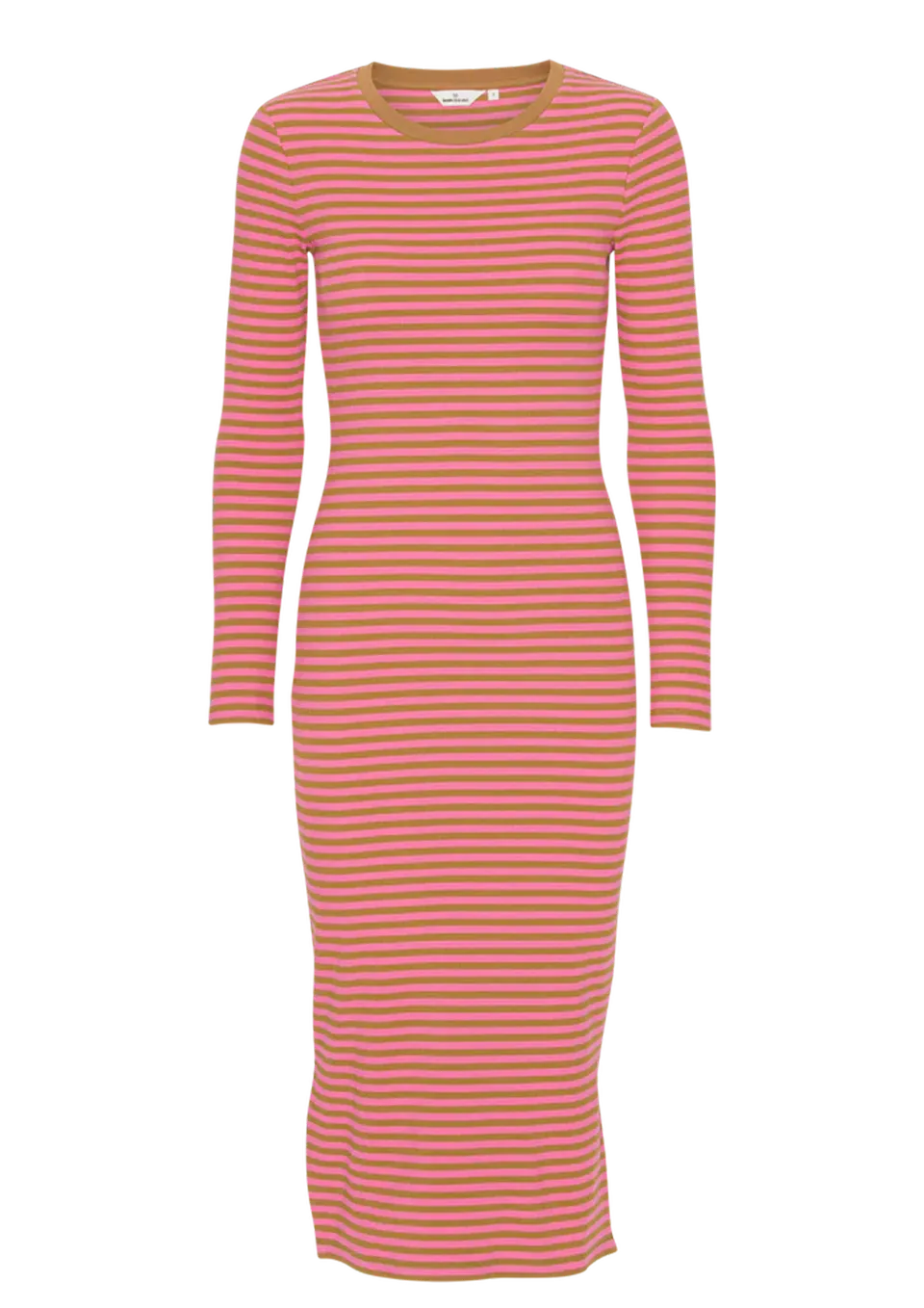 basic-apparel-ludmilla-long-dress-kleid-streifen-bio-baumwolle image 1