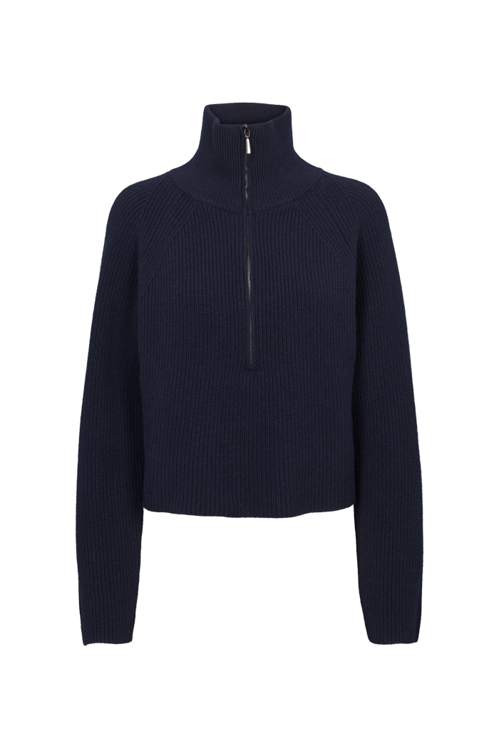 basic-apparel-cady-zip-sweater-troyer-sky-captain-wolle image 6