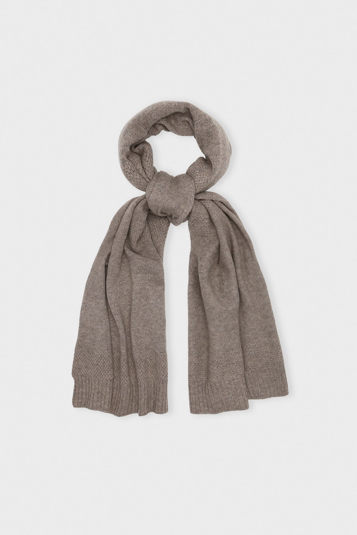 care-by-me-mea-scarf-schal-dark-sand-kaschmir-60x200 image 2
