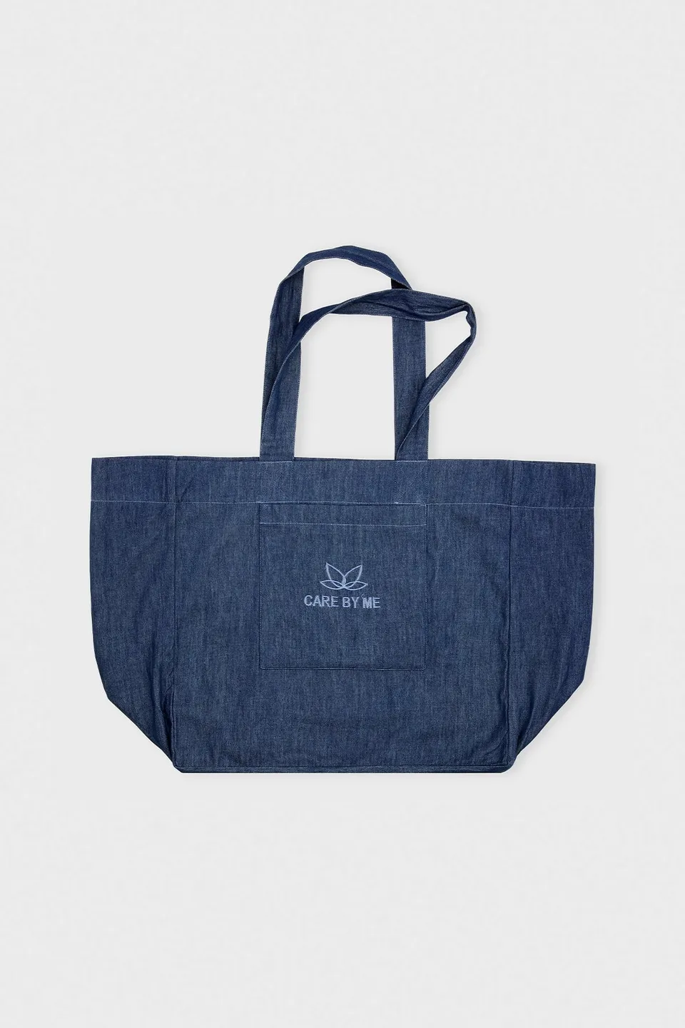care-by-me-joy-shopping-bag-shopper-denim-dunkelblau-bio image 1