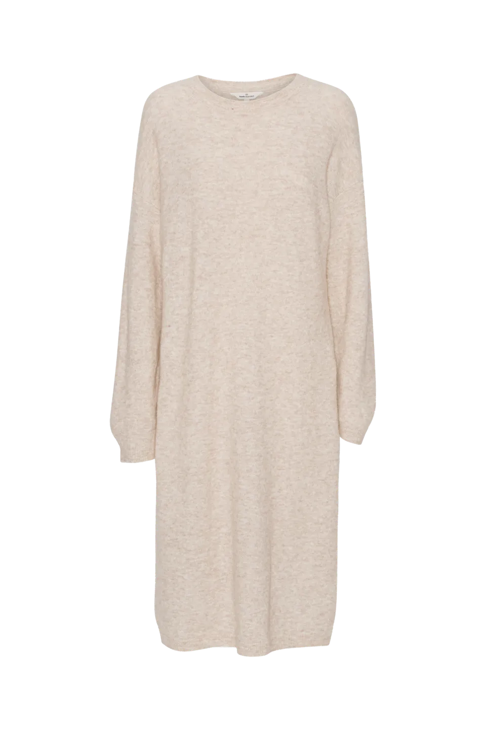 basic-apparel-claudine-long-dress-strickkleid-brazilian-sand image 1