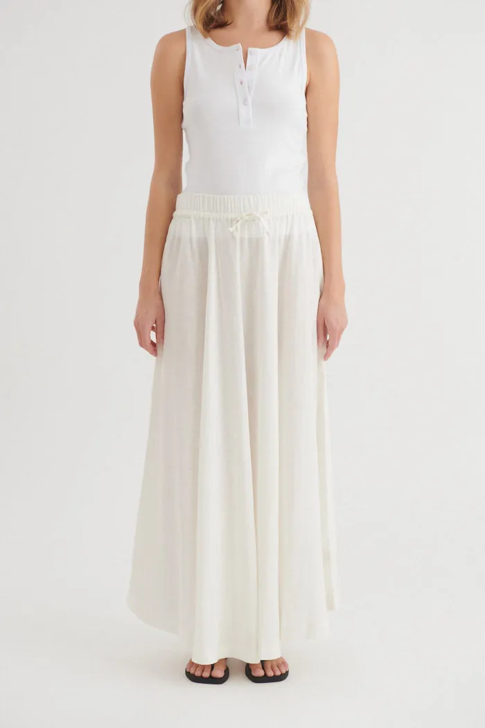 basic-apparel-carina-skirt-rock-bright-white-leinen image 1