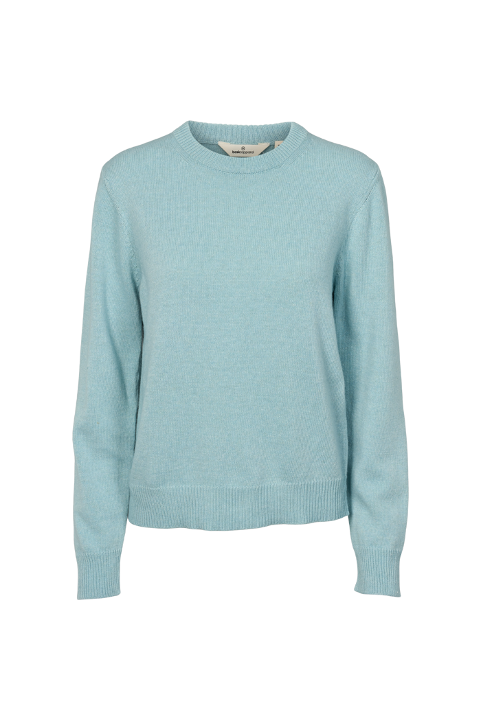 basic-apparel-cady-o-neck-pullover-damen-gossamer-green-wolle image 4