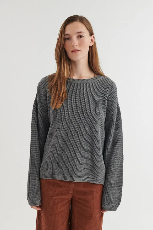 basic-apparel-suna-sweater-pullover-light-grey-bio image 1