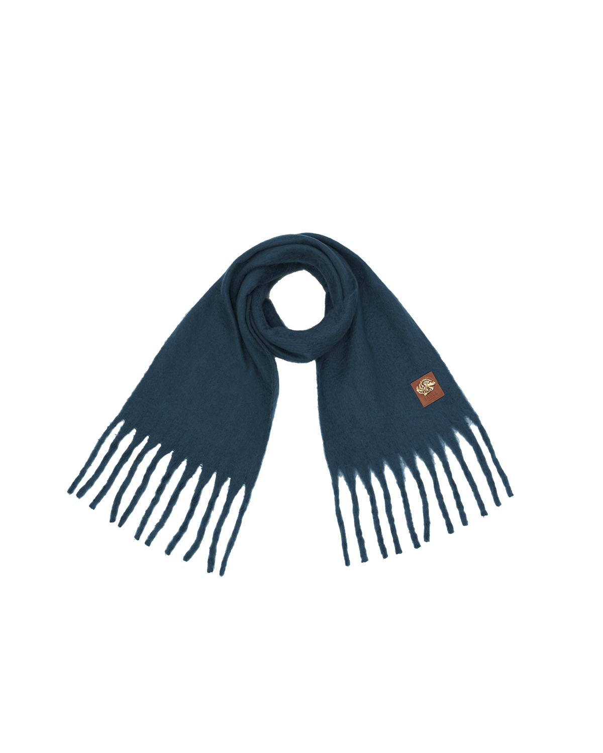fable-england-boucle-scarf-schal-teal-petrol image 1