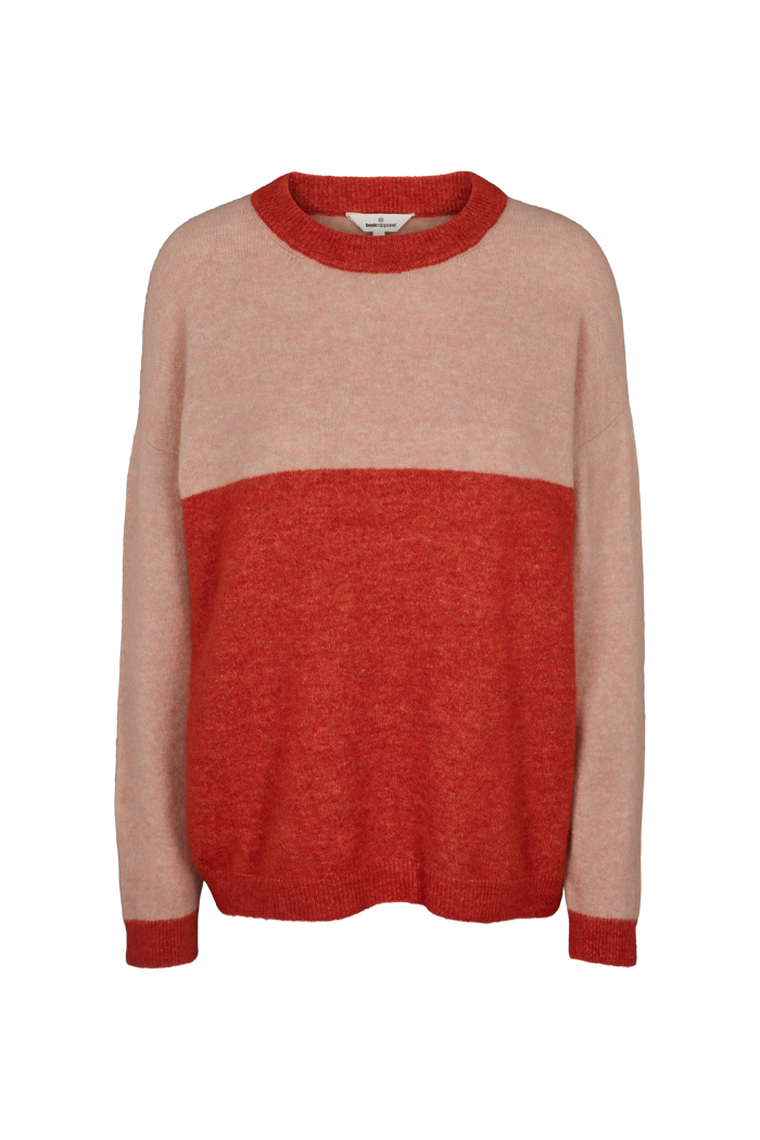 basic-apparel-claudine-sweater-wollpullover-spicy-orange-lose image 1
