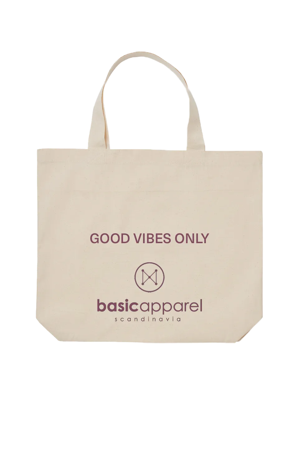 basic-apparel-basic-tote-bag-off-white-bio-baumwolle image 1