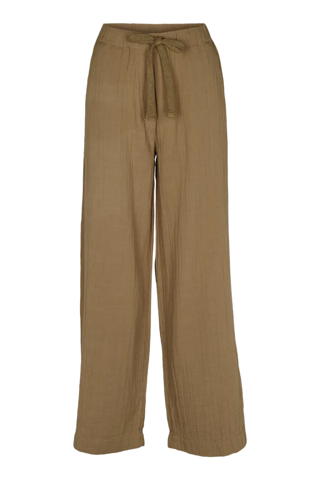 basic-apparel-tilde-pant-hose-capers-green-bio-baumwolle image 1