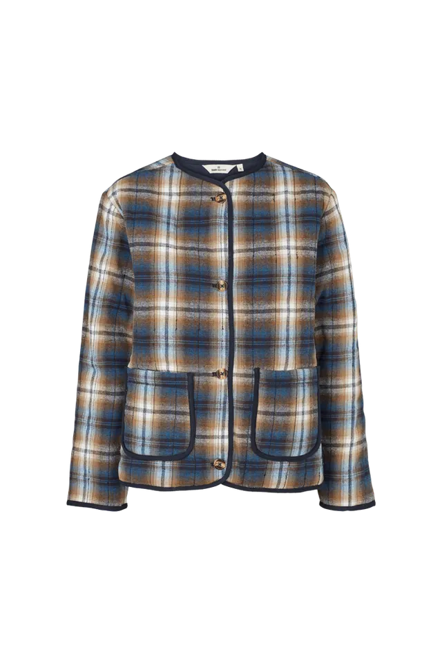 basic-apparel-trudie-jacket-steppjacke-tobacco-brown-bio image 1