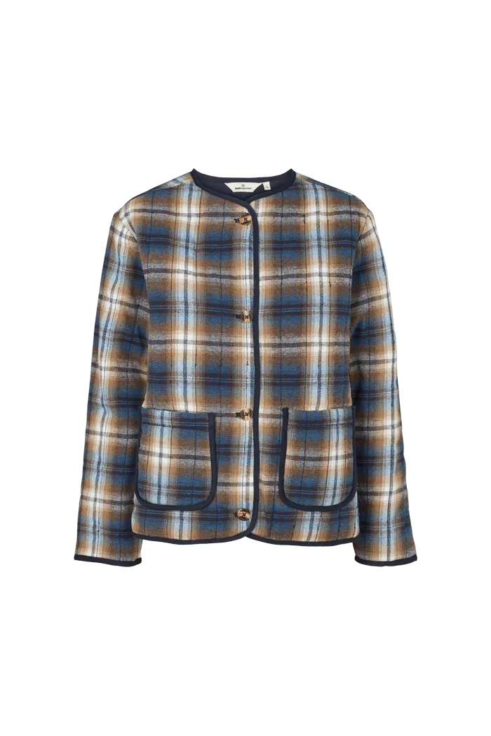 basic-apparel-trudie-jacket-steppjacke-tobacco-brown-bio image 1