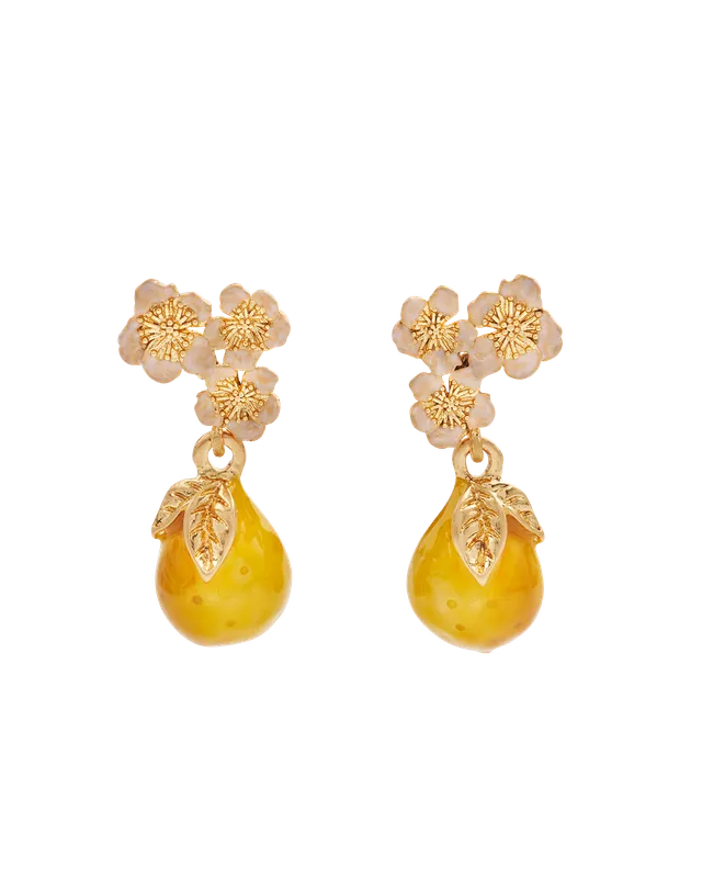 fable-england-jewellery-golden-pear-drop-ohrringe-gold image 1