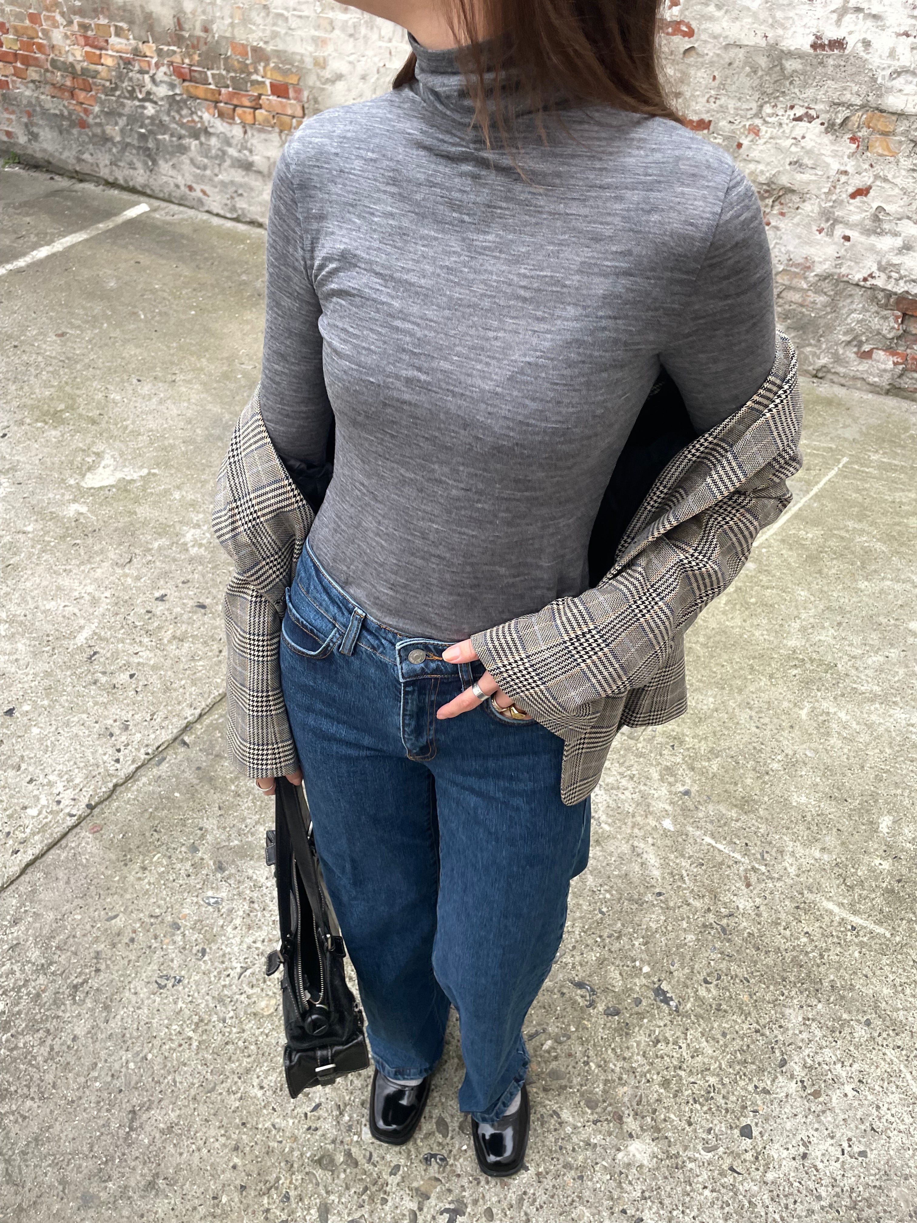 basic-apparel-rinja-t-neck-rollkragenshirt-grey-mel-wollmix image 7